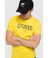 T-shirt - koszulka męska 4F T-shirt męski TSM209 - żółty
