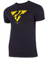 T-shirt - koszulka męska 4F T-shirt męski TSM201 - ciemny granat