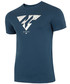T-shirt - koszulka męska 4F T-shirt męski TSM201 - granat