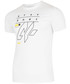 T-shirt - koszulka męska 4F T-shirt męski TSM200 - biały