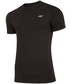 T-shirt - koszulka męska 4F Koszulka treningowa męska TSMF300 - głęboka czerń