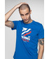 T-shirt - koszulka męska 4F T-shirt męski TSM226 - kobalt