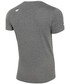 T-shirt - koszulka męska 4F T-shirt męski TSM011 - średni szary melanż