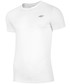T-shirt - koszulka męska 4F T-shirt męski TSM310 - biały