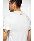 T-shirt - koszulka męska 4F Koszulka do biegania męska TSMF214 - biały allover