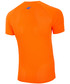 T-shirt - koszulka męska 4F Koszulka do biegania męska TSMF214 - pomarańcz neon