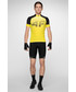 T-shirt - koszulka męska 4F Koszulka rowerowa męska RKM151 - żółty