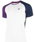 T-shirt - koszulka męska 4F Koszulka męska do tenisa TSMF400 - biały