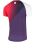 T-shirt - koszulka męska 4F Koszulka męska do tenisa TSMF406 - multikolor allover