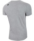 T-shirt - koszulka męska 4F T-shirt męski TSM022 - chłodny jasny szary melanż