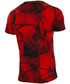 T-shirt - koszulka męska 4F T-shirt męski TSM239 - czerwony allover