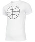 T-shirt - koszulka męska 4F T-shirt męski TSM234 - biały