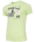 T-shirt - koszulka męska 4F T-shirt męski TSM254 - jasny żółty
