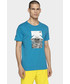 T-shirt - koszulka męska 4F T-shirt męski TSM013 - niebieski