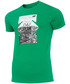 T-shirt - koszulka męska 4F T-shirt męski TSM013 - zielony