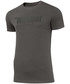 T-shirt - koszulka męska 4F T-shirt męski TSM074 - średni szary
