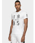 T-shirt - koszulka męska 4F T-shirt męski TSM073 - biały