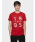 T-shirt - koszulka męska 4F T-shirt męski TSM073 - czerwony