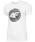 T-shirt - koszulka męska 4F T-shirt męski TSM076 - biały