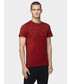 T-shirt - koszulka męska 4F T-shirt męski TSM234 - burgund