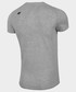 T-shirt - koszulka męska 4F T-shirt męski TSM300 - średni szary melanż