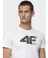 T-shirt - koszulka męska 4F T-shirt męski TSM214 - biały