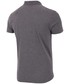T-shirt - koszulka męska 4F Koszulka polo męska TSM301 - średni szary melanż -