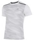 T-shirt - koszulka męska 4F Koszulka treningowa męska TSMF207 - allover szary -