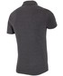 T-shirt - koszulka męska 4F Koszulka polo męska TSM013 - ciemny szary melanż -