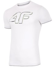 T-shirt - koszulka męska T-shirt męski TSM021 - biały - - 4f.com.pl