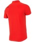 T-shirt - koszulka męska 4F Koszulka polo męska TSM023 - czerwony -