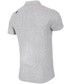 T-shirt - koszulka męska 4F Koszulka polo męska TSM023 - jasny szary melanż -