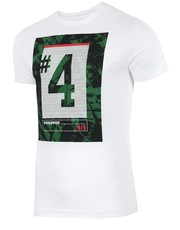 T-shirt - koszulka męska T-shirt męski TSM234 - biały - - 4f.com.pl