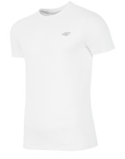 T-shirt - koszulka męska T-shirt męski TSM300Z - biały - - 4f.com.pl