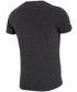 T-shirt - koszulka męska 4F T-shirt męski TSM001z - ciemny szary melanż -