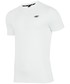 T-shirt - koszulka męska 4F Koszulka treningowa męska TSMF300z - biały -