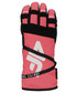 Rękawiczki 4F Rękawice narciarskie damskie  RED253 - łososiowy neon