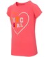Koszulka 4F T-shirt dla dużych dziewcząt JTSD202z - koralowy -