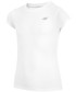 Koszulka 4F Zestaw treningowy dla dużych dziewcząt JSETRD400z - biały -