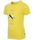Koszulka 4F T-shirt dla małych chłopców JTSM101z- żółty -