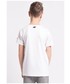 Koszulka 4F Koszulka sportowa dla dużych chłopców JTSM405Z - biały -