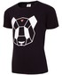 Koszulka 4F T-shirt dla małych dziewczynek JTSD102C - czarny