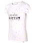 Koszulka 4F Koszulka sportowa dla dużych dziewcząt JTSD403 - biały