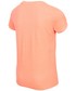 Koszulka 4F T-shirt dla dużych dziewcząt JTSD212 - koral neon