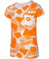 Koszulka 4F T-shirt dla dużych dzieci (dziewcząt) JTSD207A - pomarańcz neon