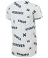 Koszulka 4F T-shirt dla małych dzieci (chłopców) JTSM102 - chłodny jasny szary melanż