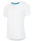 Koszulka 4F Koszulka treningowa dla dużych dziewcząt JTSD401 - biały