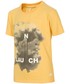 Koszulka 4F T-shirt dla małych chłopców JTSM105 - żółty