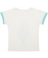 Koszulka 4F T-shirt dla małych dziewczynek JTSD113 - kremowy -