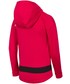 Bluza 4F Bluza sportowa dla dużych dziewcząt JBLD400z - czerwony melanż -